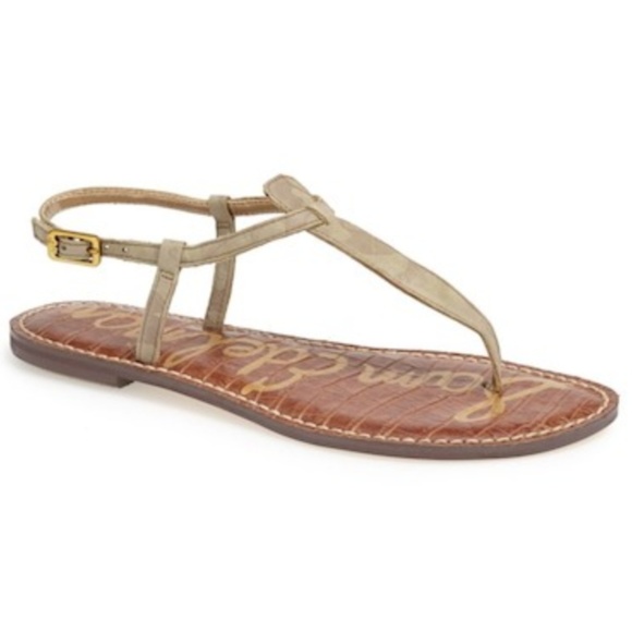 Sam Edelman Shoes - Sam Edelman Gigi Olive Washed Camo Nubuck Sandal